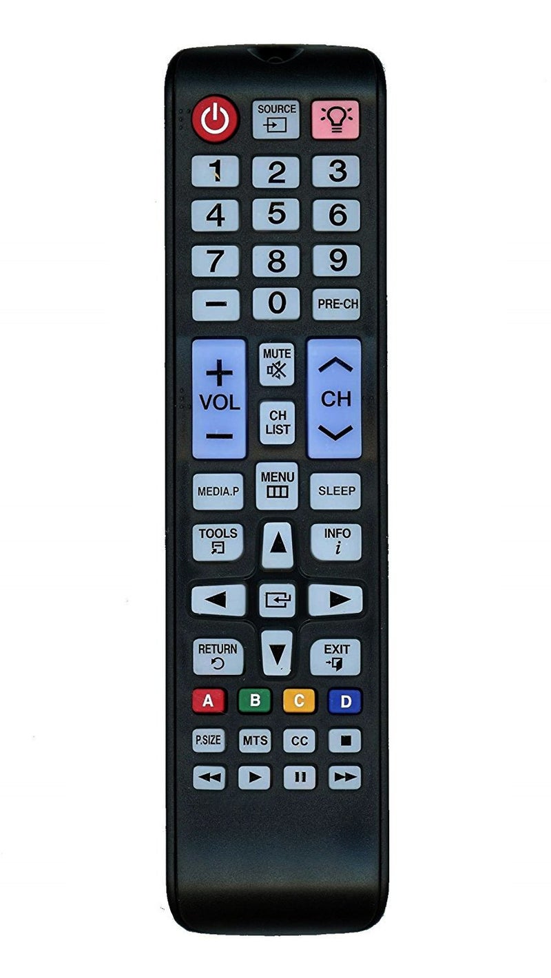 BOMAZ Replacement Remote Control Universal for Samsung UN32J400D PN51F4500 PN60F5300 Smart LED TV - Image 1